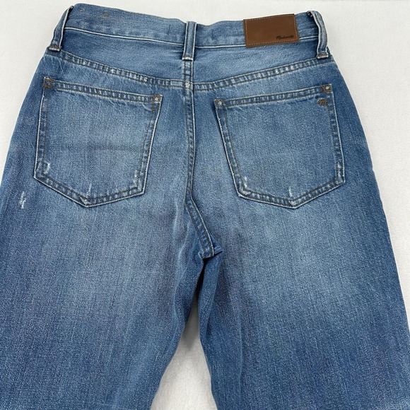 Madewell Women 24 The Perfect Vintage Jeans Distressed Designer Stretch Casual - Picture 4 of 9